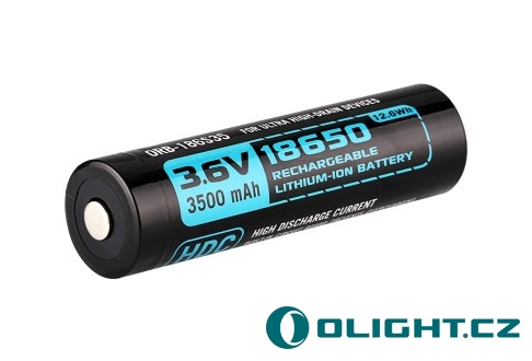 Akumulátor Olight 18650 3500mAh HDC (Li-Ion)