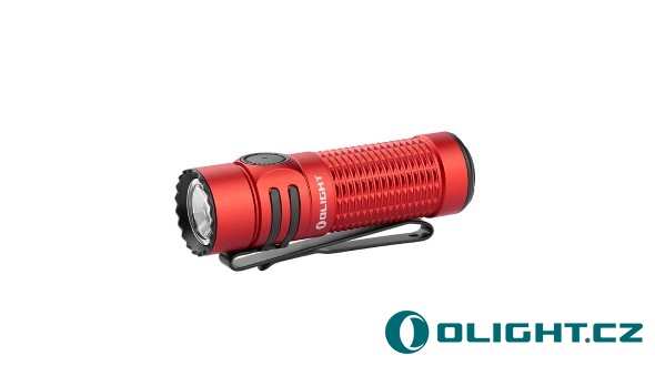 Nabíjecí svítilna Olight Warrior Nano - červená