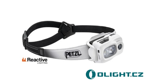 Nabíjecí čelovka Petzl Swift RL 2023 - bílá