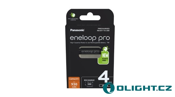 Panasonic Eneloop Pro AAA NiMH 4ks