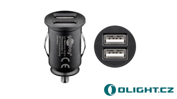 USB adaptér do auta (3100 mA)