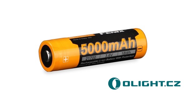 Dobíjecí baterie Fenix 21700 5000 mAh (Li-Ion)