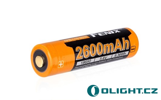 Akumulátor Fenix 18650 2600mAh (Li-Ion)