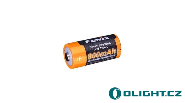 Fenix RCR123A 800 mAh USB-C Li-ion