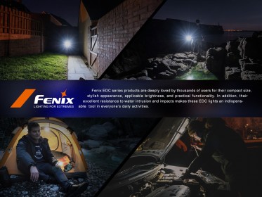 Nabíjecí baterka Fenix E03R V2.0 šedá