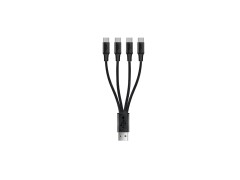 Čtyřnásobný nabíjecí micro USB kabel